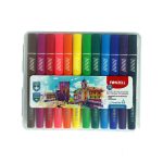 ماژیک نقاشی12رنگ(سه گوش جعبه طلقی براش) فونزل کد684998یا کد463998
