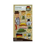 برچسب لانگو سری چارمیز WE ARE طرح آلمان کدCH-018