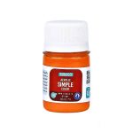 اکریلیک ساده30میل سوداکو نارنجی روشن کد00305