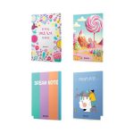 دفتریادداشت جلدسخت20/5*14 ته چسب میکرو سری دریم کدJ34