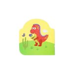 یادداشت منگنه ای مدل دار آوای تحریر رگلام 130 عددی همراه با استند کد N20287