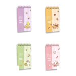 دفتر لغت80برگ13*7 سیم از بالا فانتزی پیتیکو کد271