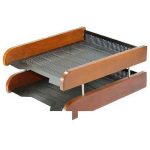 کازیه چوب و فلز دو طبقه وافر