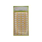 برچسب دورقرمز سایز10*20میلیمتر4برگی لانگوکدK-444