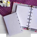 یدک یادداشت کلاسوری 6حلقه 100برگ خطدار برگ سری راندو کد74403
