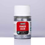 پودر زری 30میل سوداکو نقره ای کد07395