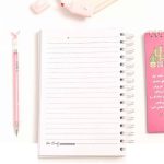 دفتر100برگ A5 خطدار سیمی جلدسخت (کاغذ سفید) برگ سری پیور بیوتی کد71514