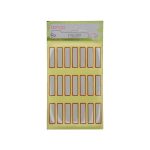 برچسب دورقرمز سایز10*35میلیمتر4برگی لانگوکدK-421